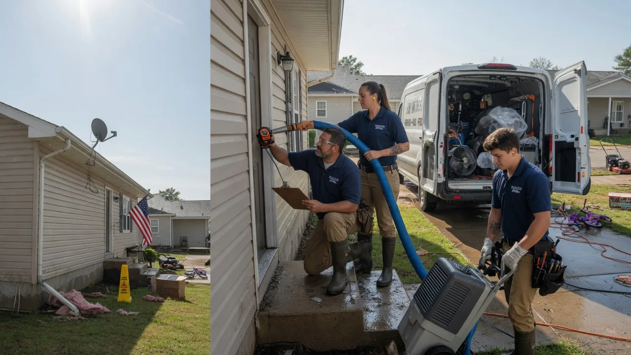 Ceiling Water Damage Restoration in Bringhurst, IN near me