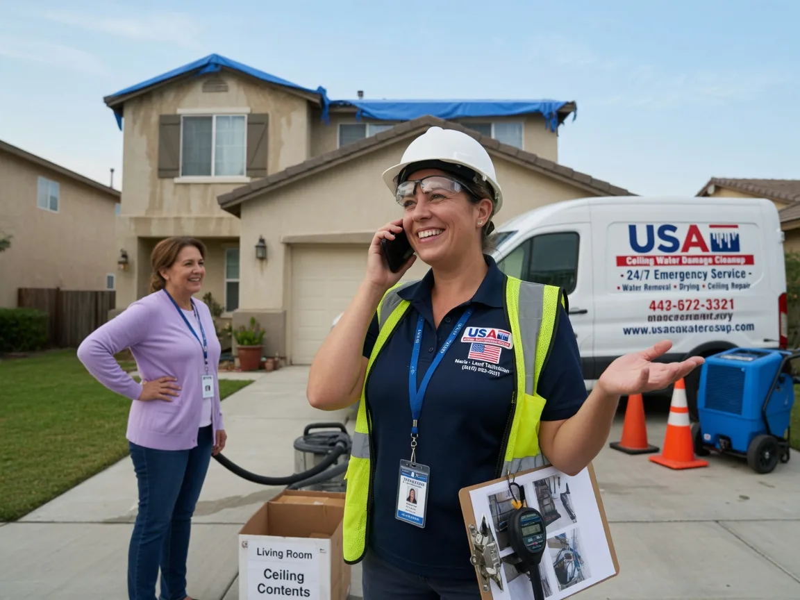 Ceiling Water Damage Restoration Bringhurst, IN FAQs